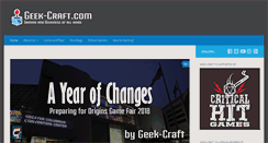 Desktop Screenshot of geek-craft.com